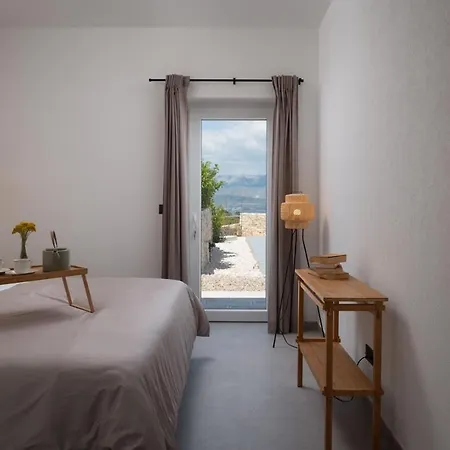New! Stone Olim Civitas With 3 Bedrooms, Private Pool, And Sea Views Skrip