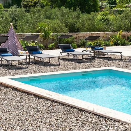 New! Stone Olim Civitas With 3 Bedrooms, Private Pool, And Sea Views Villa